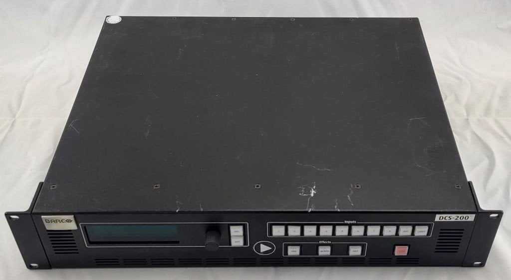 Barco DCS-200 video switcher, Enlèvement ou Envoi, Utilisé, Vidéo