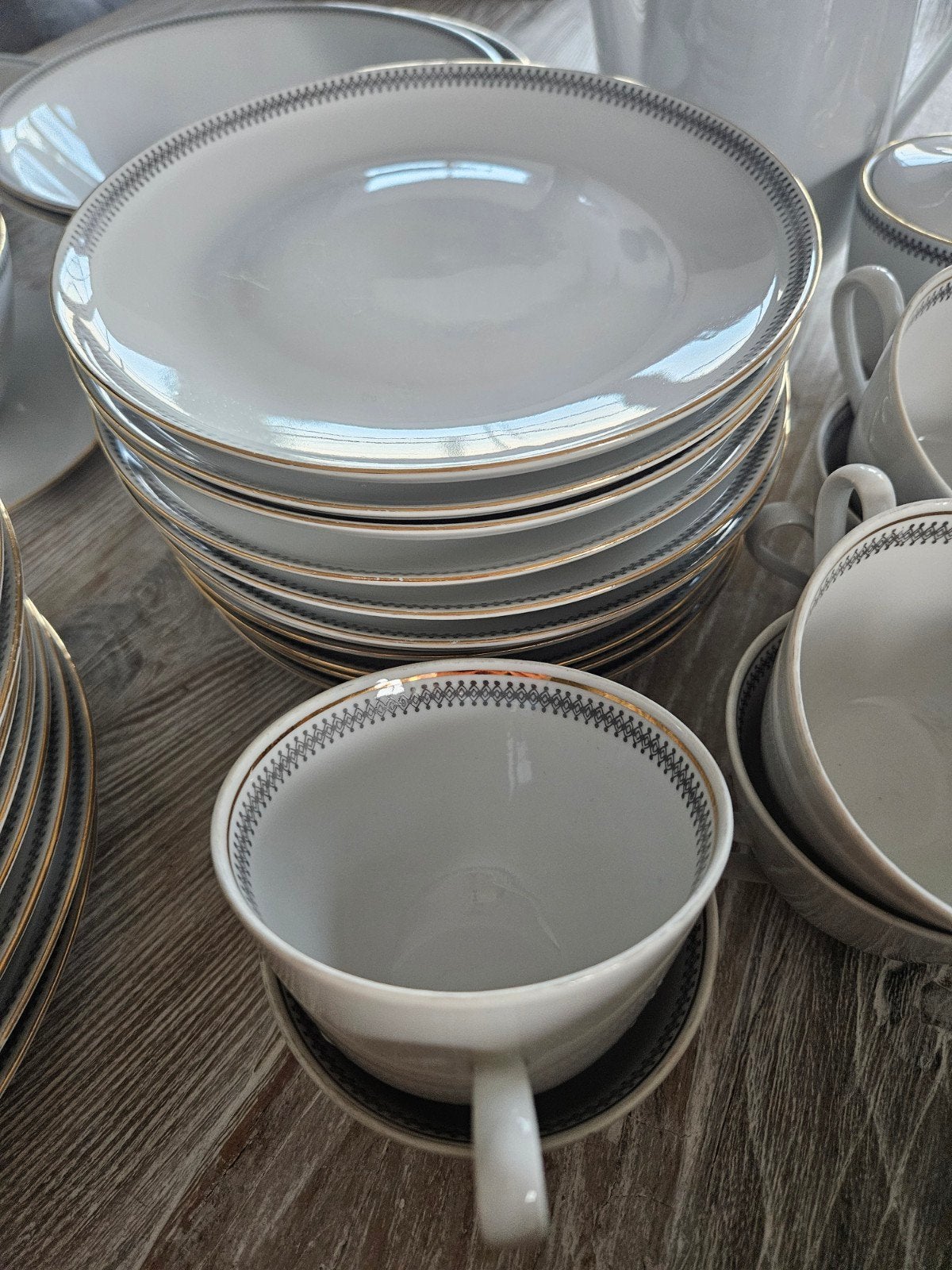 Grote set CP Colditz Porzellan porselein vintage antiek, Ophalen