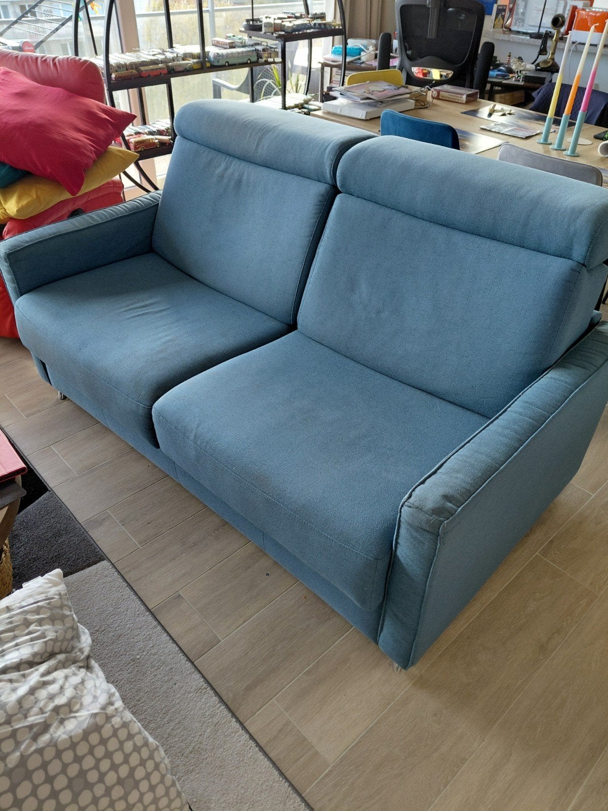Très beau et pratique fauteuil convertible 2 places., Maison & Meubles, 75 à 100 cm, 150 à 200 cm, Enlèvement, Utilisé