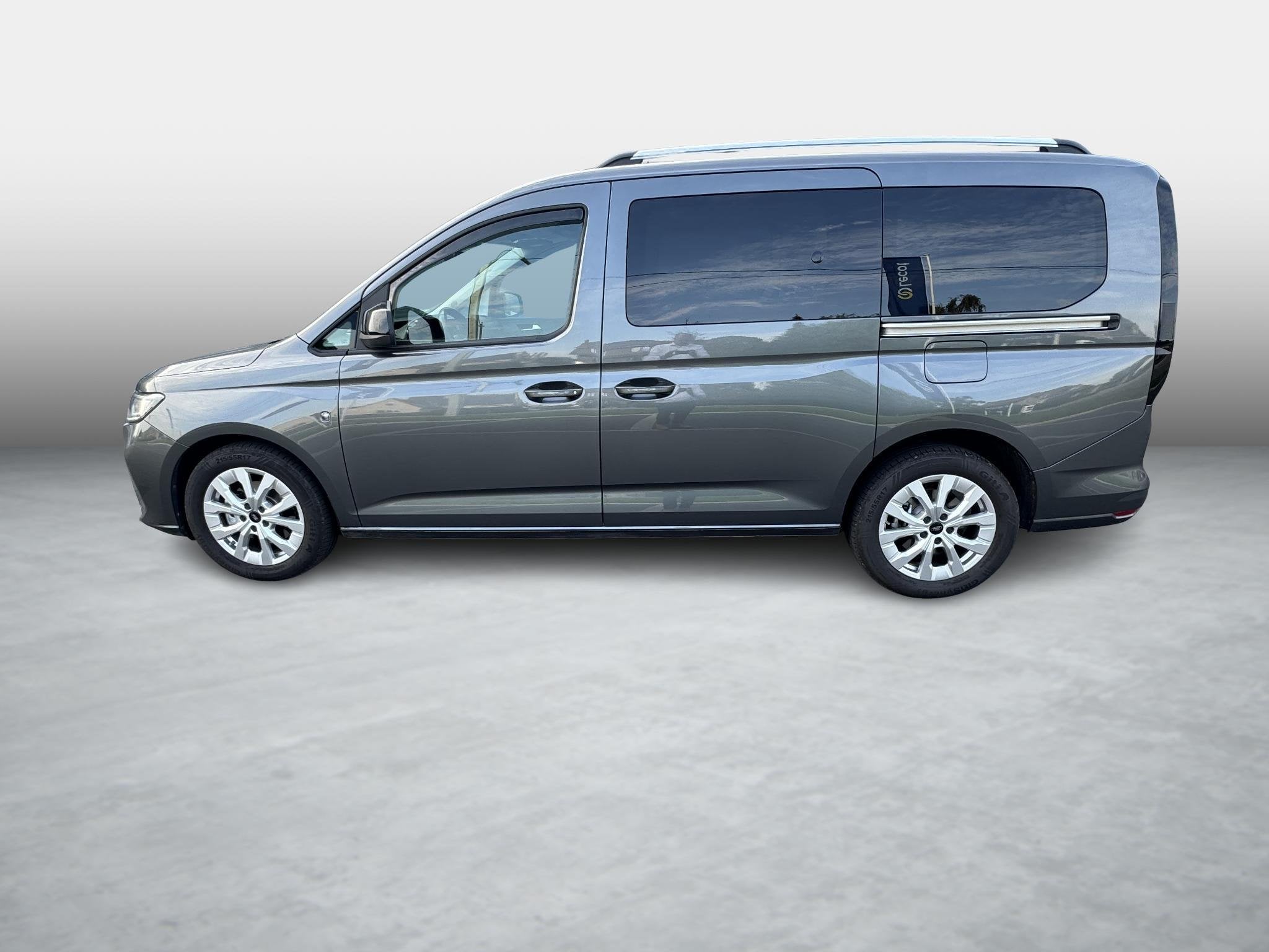 Ford Tourneo Connect 7 plaatsen 1.5 EcoBoost 85kW Titanium A, Autos, Argent ou Gris, Achat, Entreprise, 5 portes