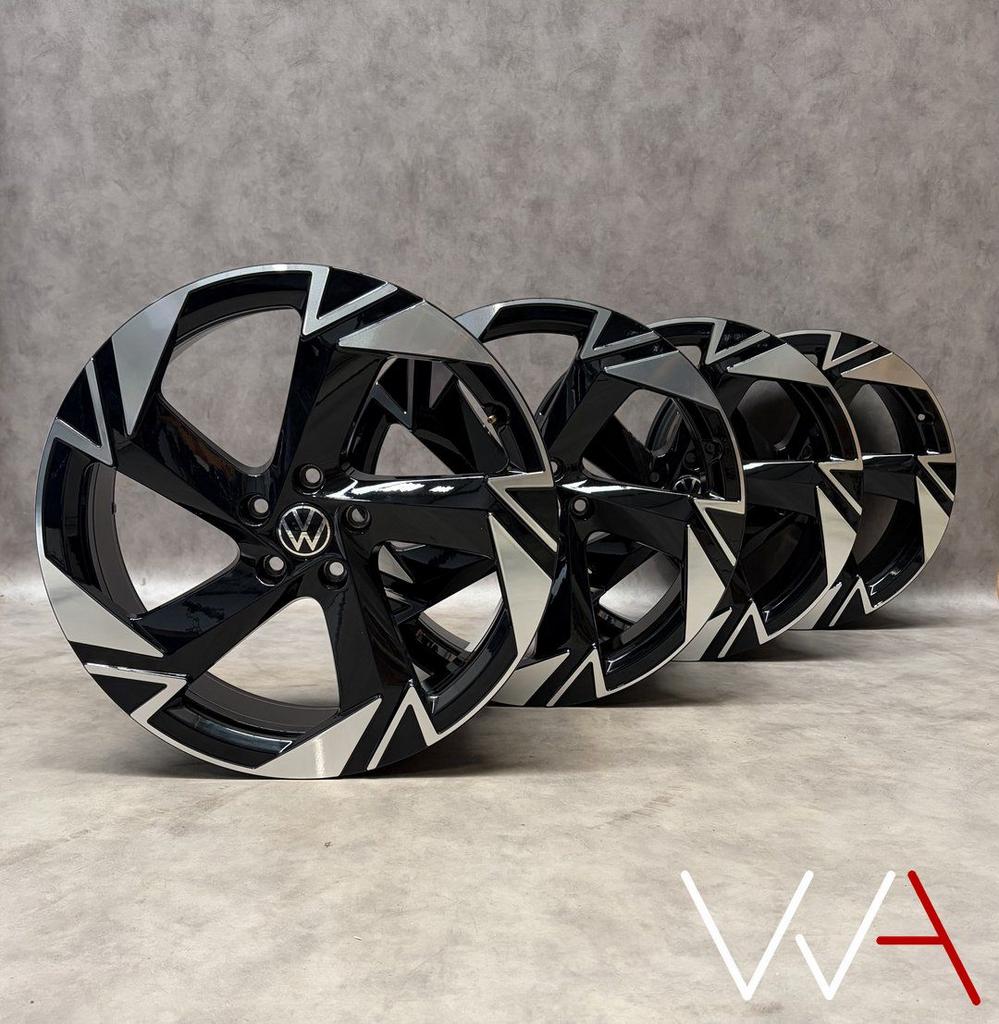 20'' Volkswagen T-Roc ''Calgary'' R-Line velgenset origineel, Auto-onderdelen, Banden en Velgen, Gebruikt, Velg(en), -, -