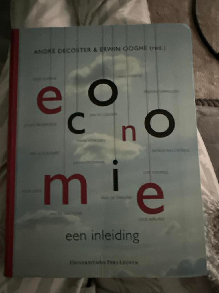 Economie inleiding boek, Boeken, Ophalen, Zo goed als nieuw, Economie en Marketing