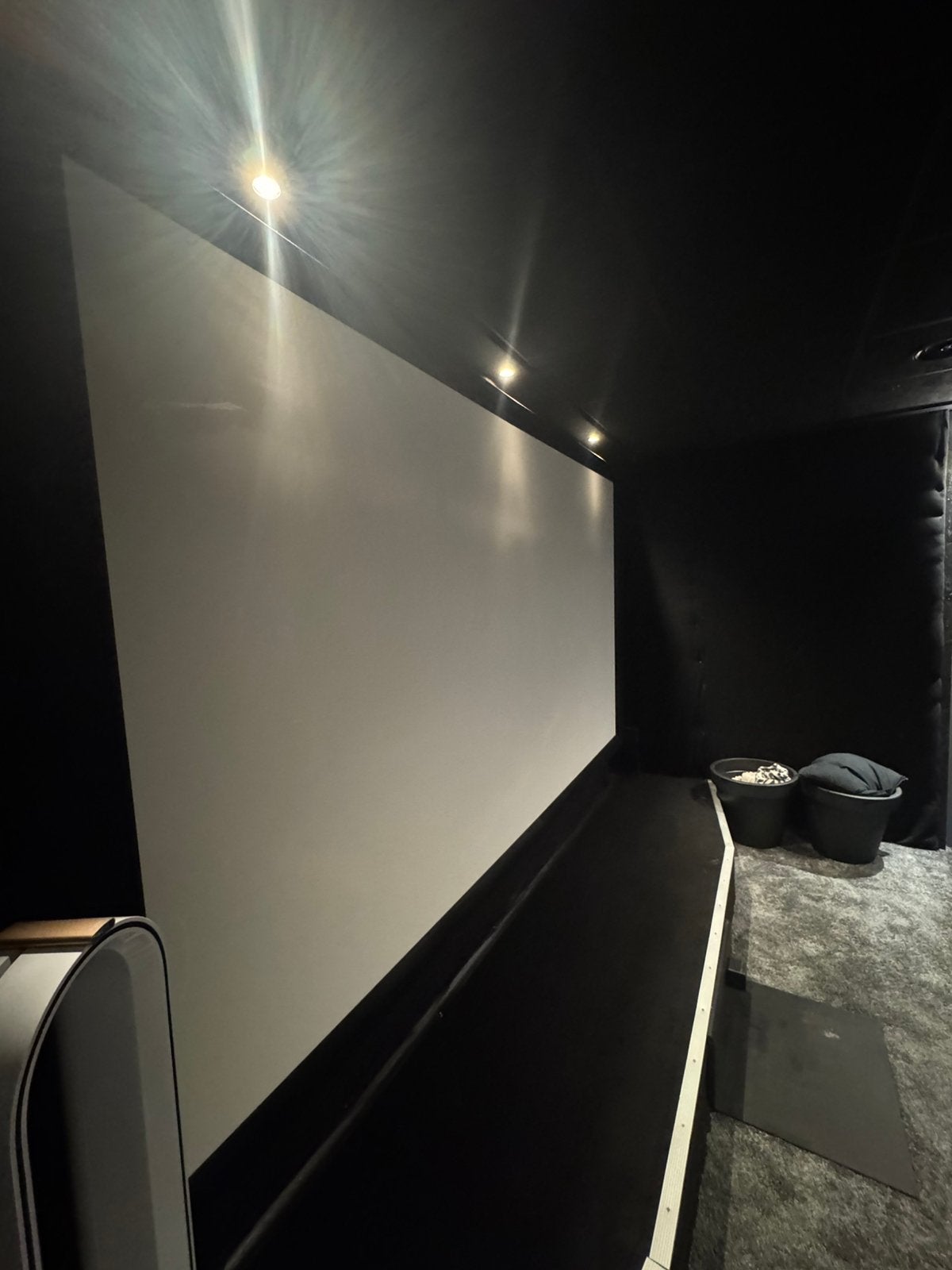 Ecran cinema trans-sonore, TV, Hi-fi & Vidéo, Écrans de projection, Enlèvement, Comme neuf