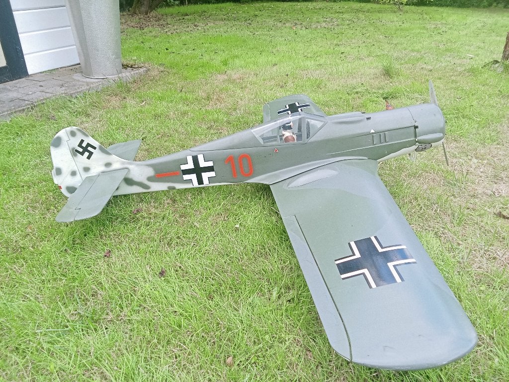 Focke Wulf fw190, Ophalen, Gebruikt, Nitro