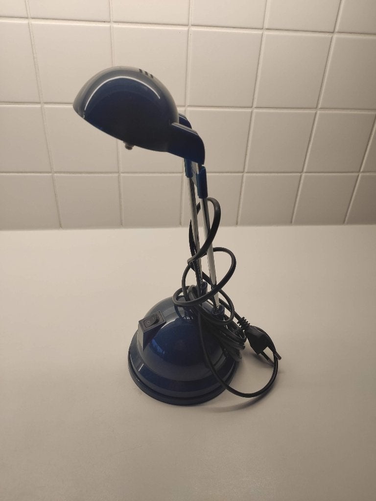 Espressivo blauwe burolamp ikea, Ophalen, Gebruikt