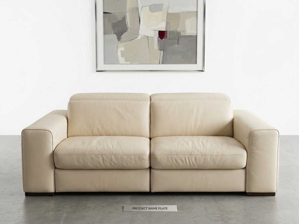 Luxe 2-Zits Bank + 2 Fauteuils met Relaxfunctie, Huis en Inrichting, Ophalen, Gebruikt, Leer