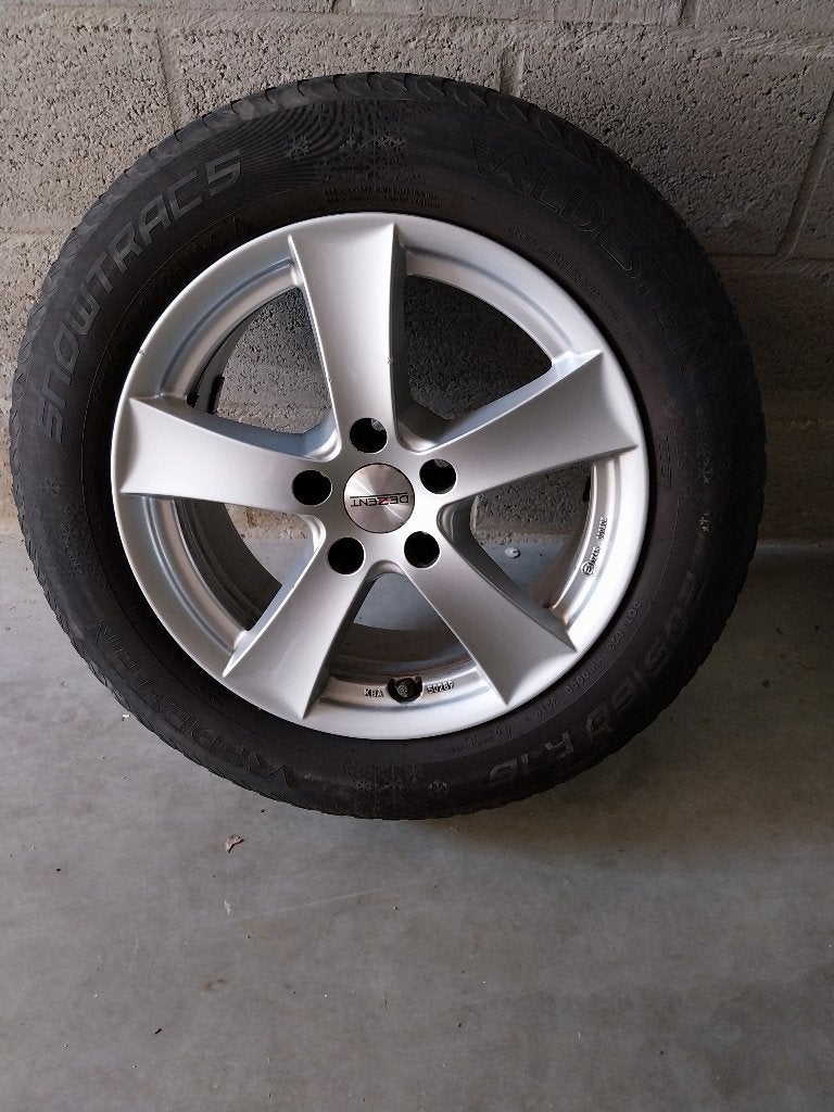 VELGEN + band AUDI A5, Auto-onderdelen, Banden en Velgen, Ophalen, Gebruikt, Velg(en), 17 inch