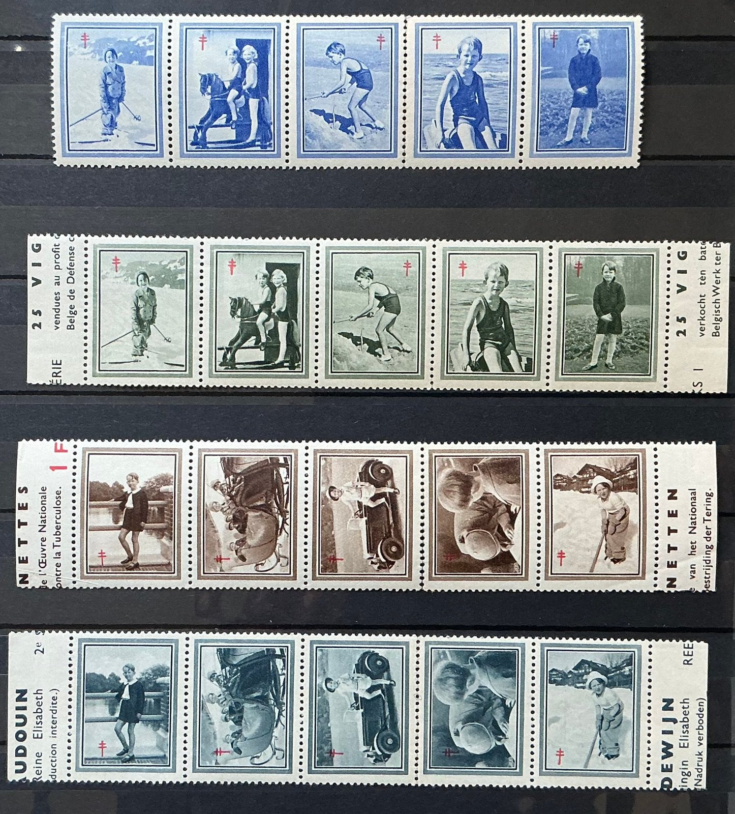 LOT A46. CINDERELLA. KONINGSHUIS. 20 vignetten. MNH., Koninklijk huis, Orginele gom, Ophalen of Verzenden, Postfris