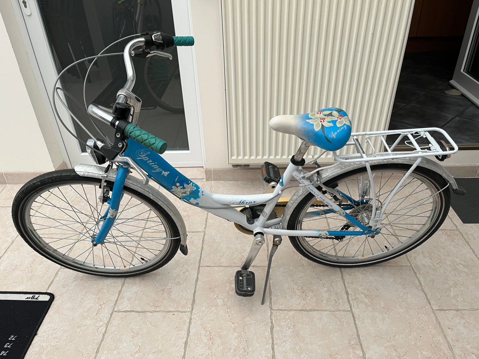 Kinderfiets 7-10 jaar, Autres marques, Vitesses, Frein sur jante, Femmes