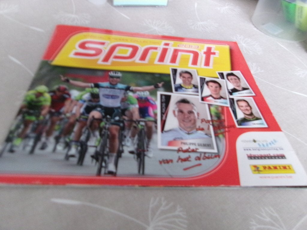 SPRINT 2013 STICKERS, Ophalen of Verzenden, Zo goed als nieuw
