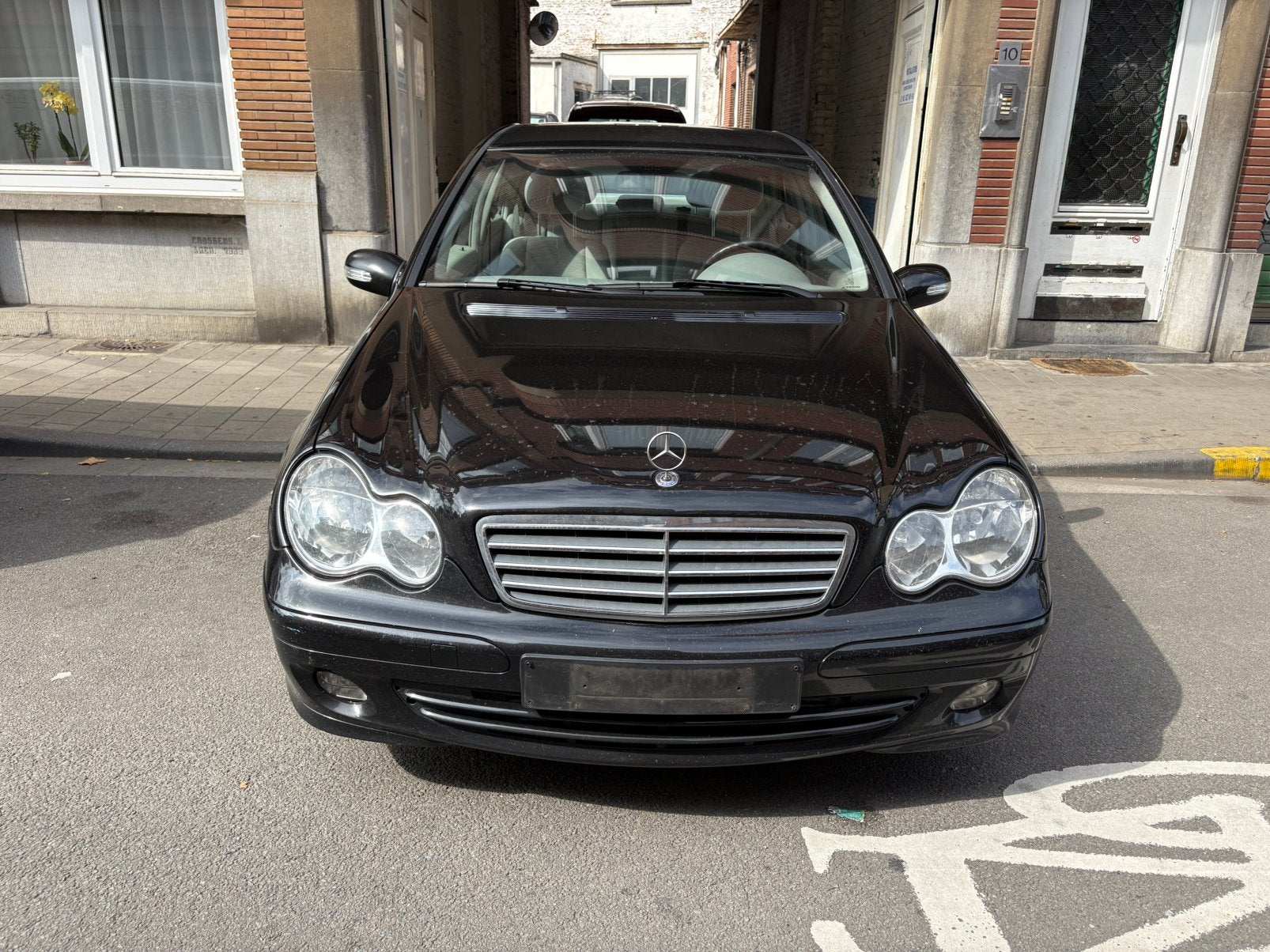 MERCEDES-BENZ C200 CDI, Auto's, Beige, Zwart, 5 deurs, Particulier