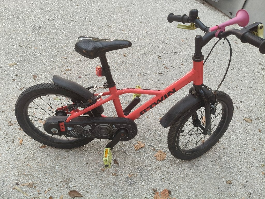 Te koop aang lichte B'Twin 900 Racing kinderfiets (16 inch), Ophalen, Gebruikt, 16 inch, B-TWIN