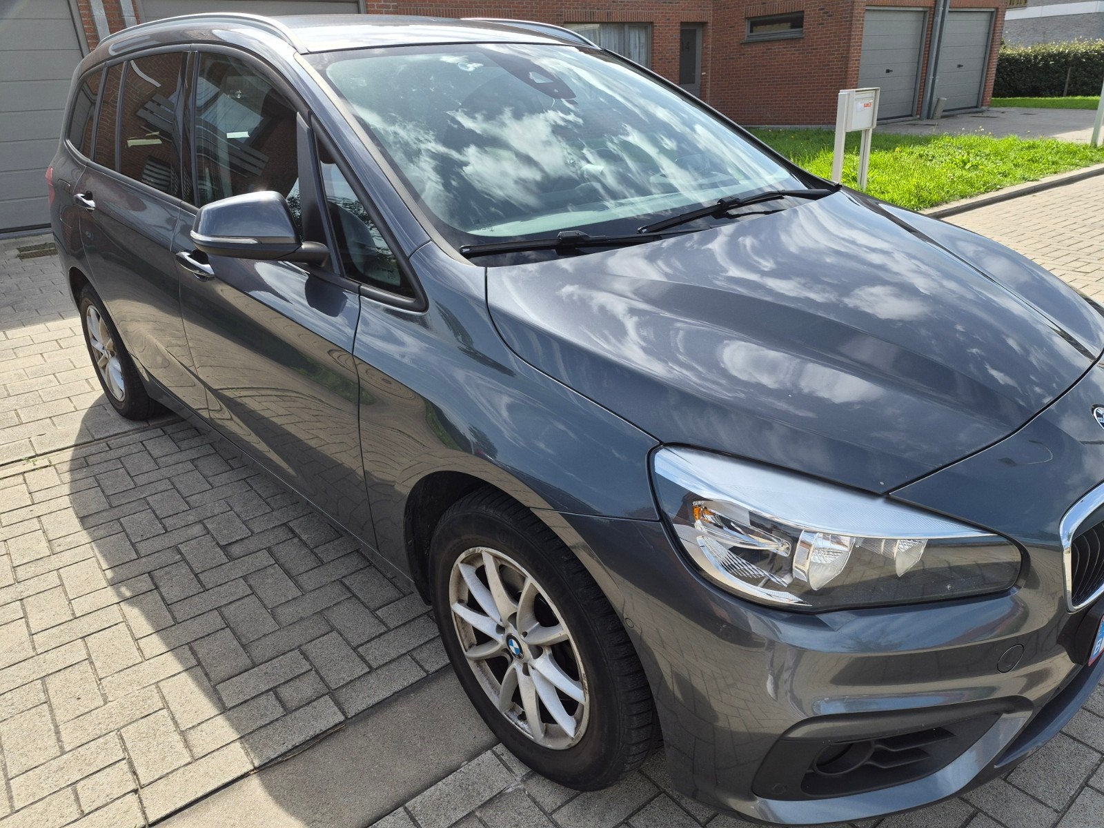 BMW 218d Gran Tourer 5pl XXL koffer - Blanco gekeurd, Ophalen, Gebruikt, BMW