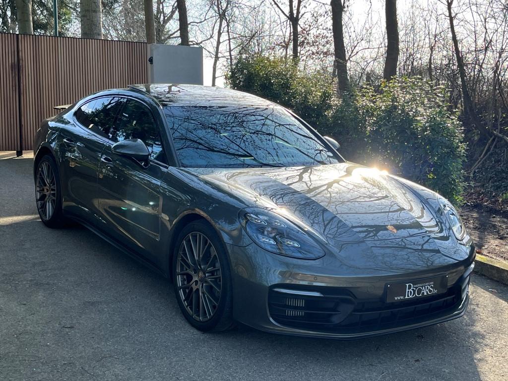 Porsche Panamera 4 E-Hybrid Platinum Edition Sportchrono-18w, Auto's, Porsche, Bedrijf, Te koop, Panamera, 4x4, ABS, Achteruitrijcamera
