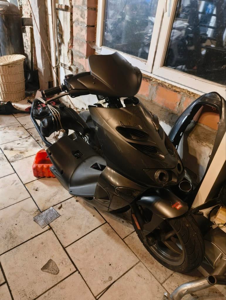 Aprilia SR lc Piaggio bloke, Ophalen