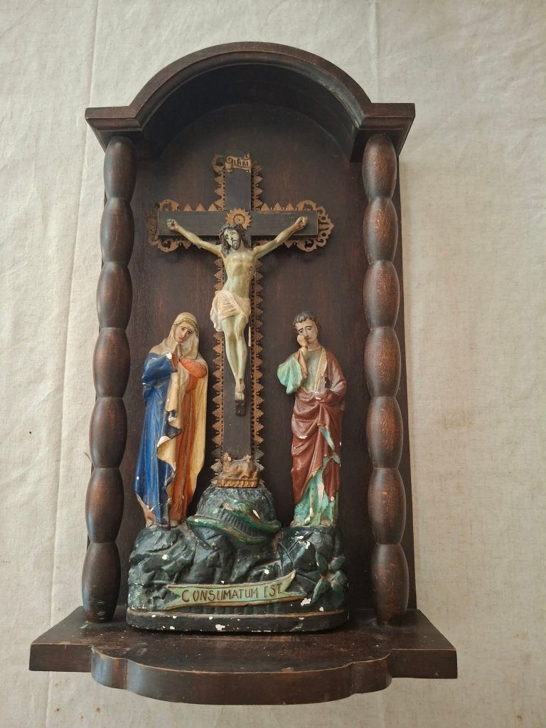 Calvariegroep - Groot Begijnhof Sint-Amandsberg (+-120 jaar), Ophalen