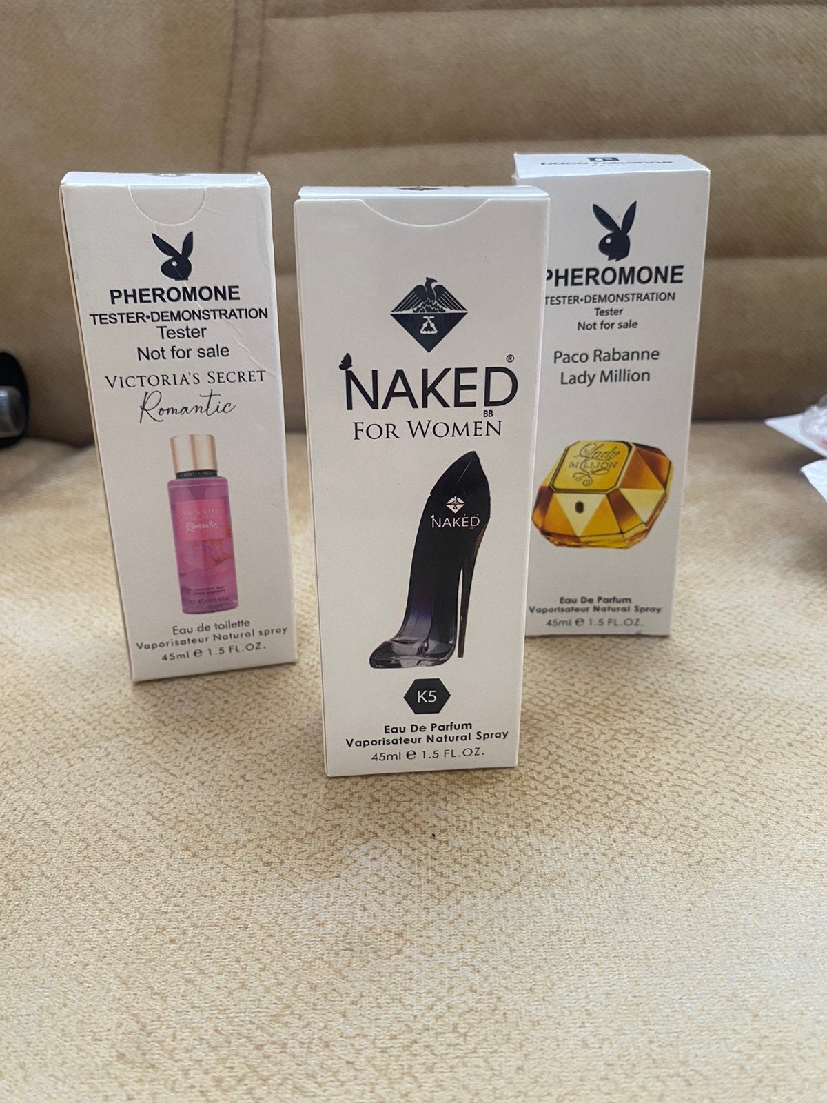 Drie mini parfums elk 45ml, Enlèvement, Neuf