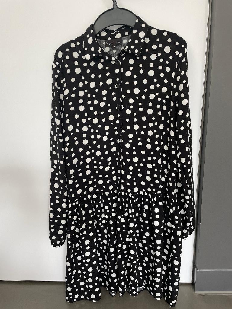 Robe noire taille XXS de la marque JBC, Enlèvement ou Envoi, Au-dessus du genou, Comme neuf, Taille 34 (XS) ou plus petite