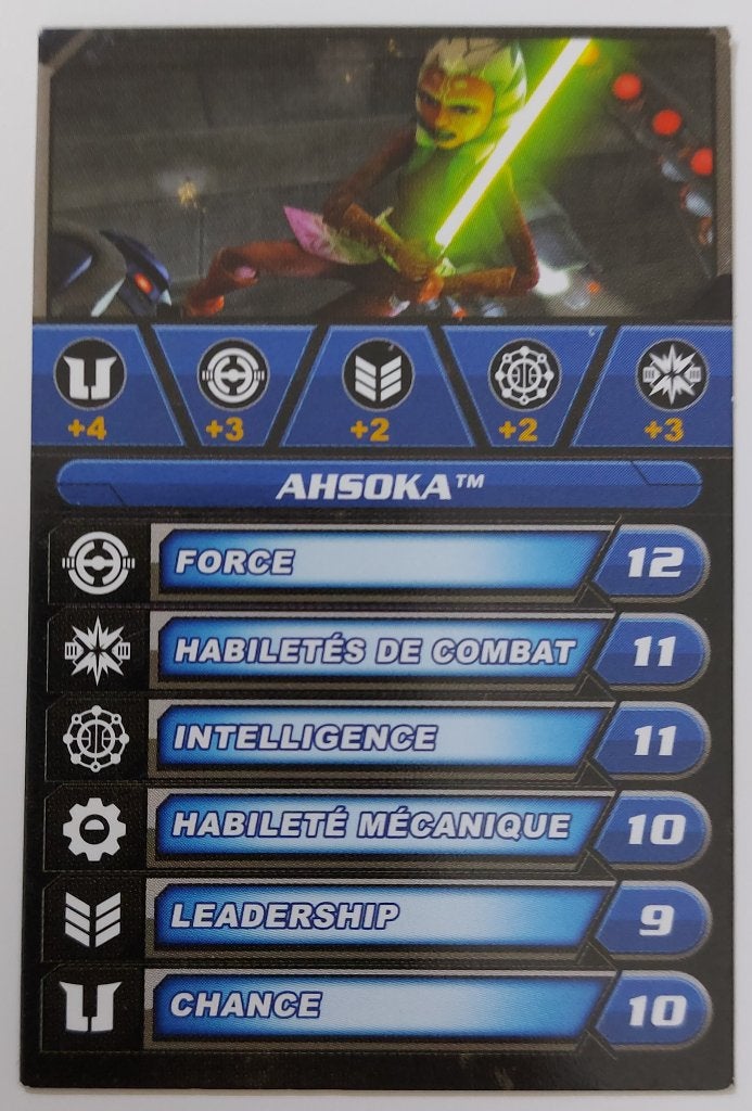 Star Wars The Clone Wars Galactic Battle Game cards BLAUW, Ophalen of Verzenden, Nieuw, Spel