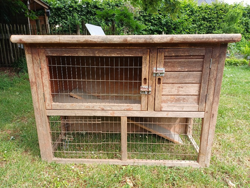 konijnenhok, Ophalen, Gebruikt, 60 tot 90 cm, Konijn