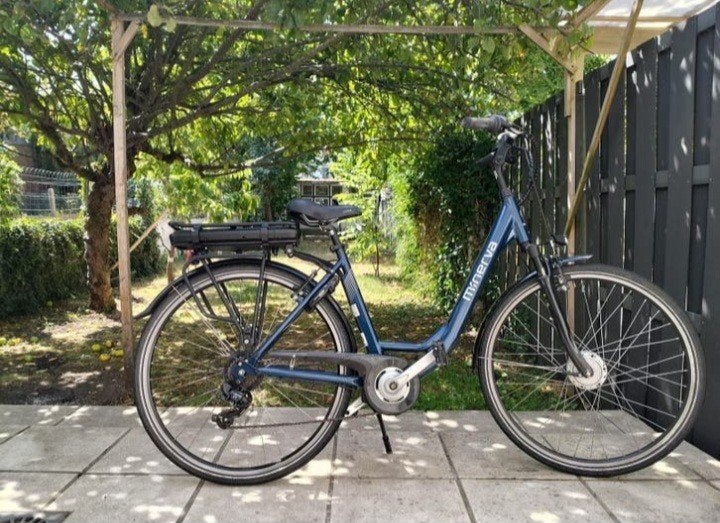electricefiets Minerva Met maar 3070km zo als nieuw, Vélos & Vélomoteurs, Autres marques, Frein sur jante, Comme neuf, Enlèvement