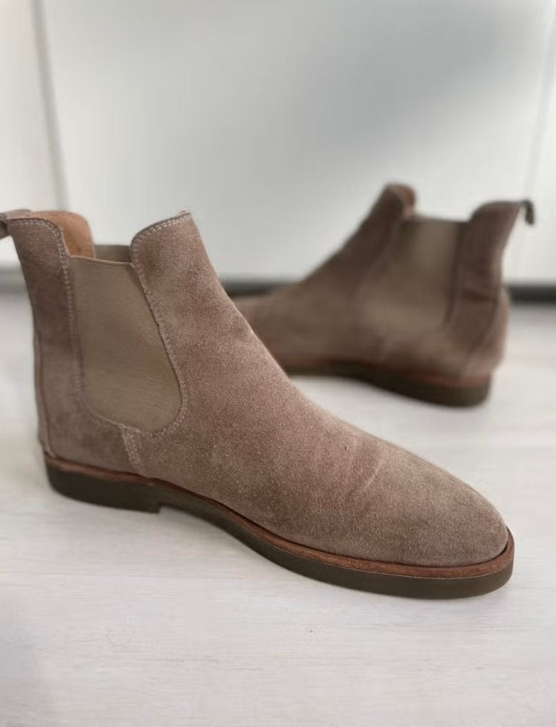Bottines Chelsea Zumo en cuir suédé taille 43, Bottes, Zumo, Enlèvement ou Envoi, Comme neuf