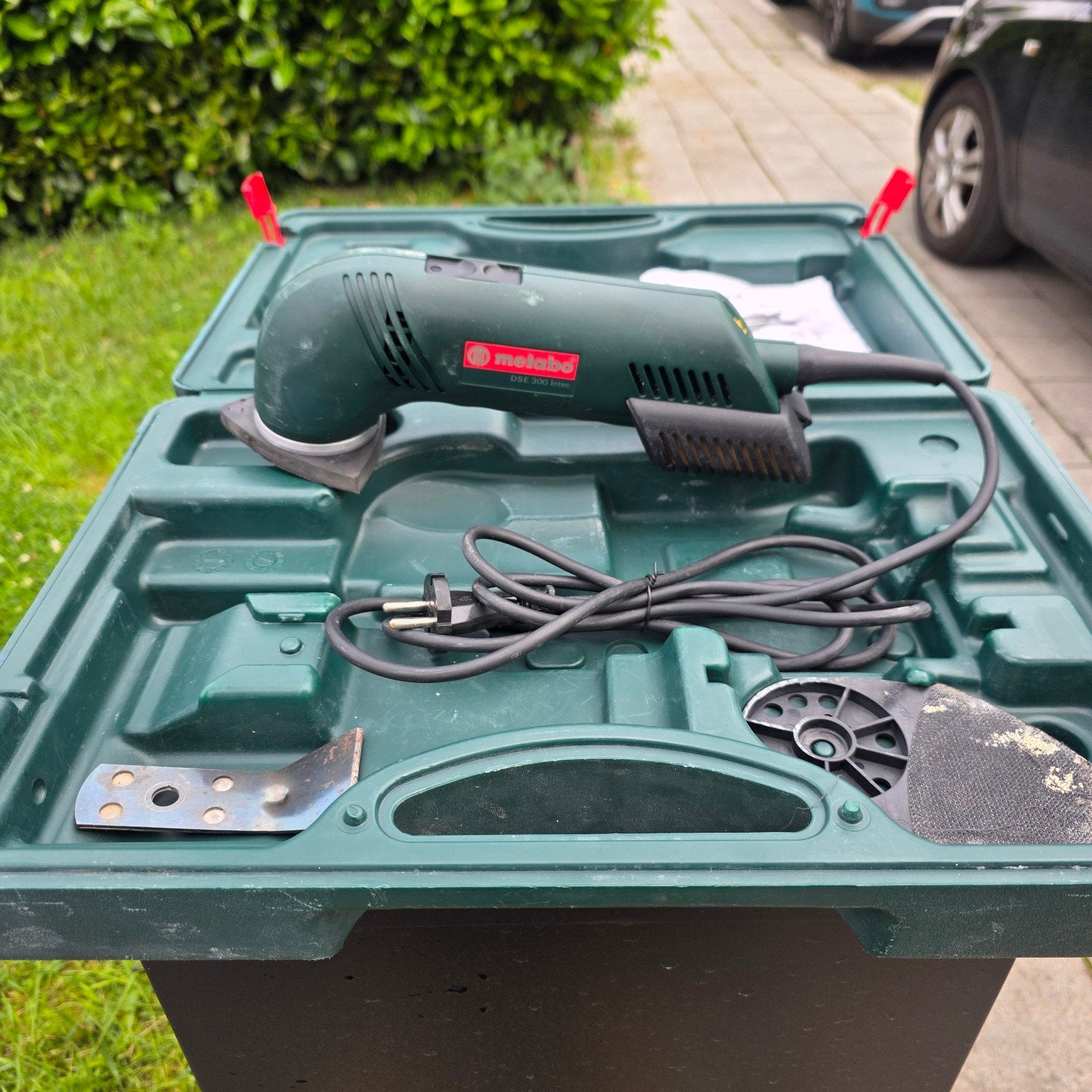 Ponceuse Metabo DSE 300 Intec + Coffret & Accessoires, Enlèvement ou Envoi