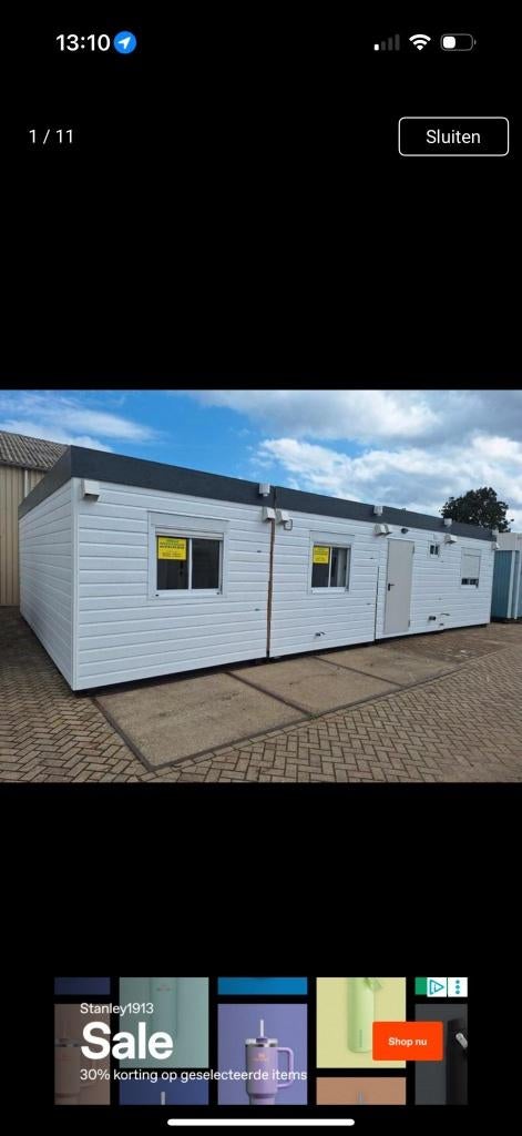 Woonunit te koop of te huur, Ophalen