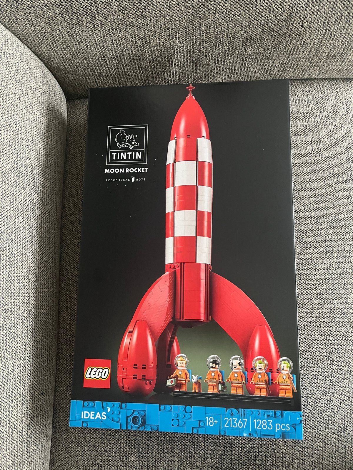 Lego ideas 21367 kuifje maanraket NIEUW, Ophalen, Compleet, Lego, Nieuw