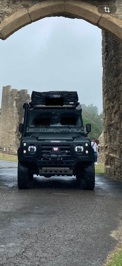Koplampen defender, Auto-onderdelen, Ophalen, Gebruikt, Land Rover
