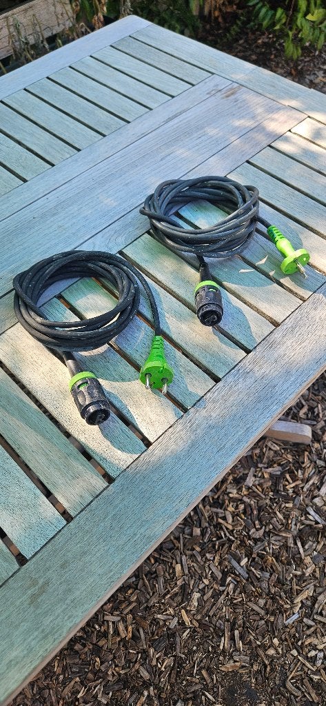 Festool H05 RN-F4/3 Plug-It kabel - 4m (2 stuks), Ophalen of Verzenden, Gebruikt