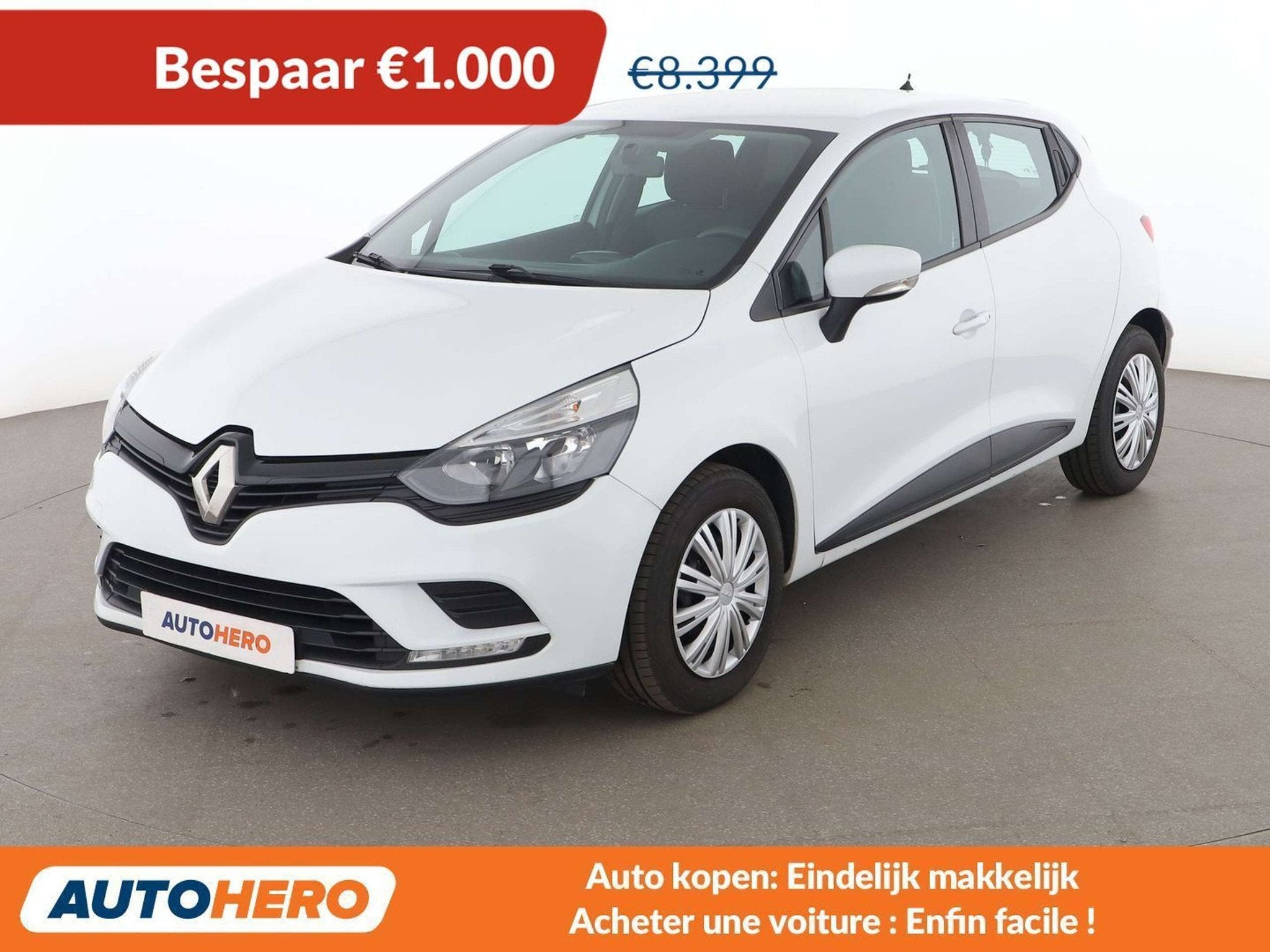 Renault Clio 1.2 Life (bj 2018), Auto's, Voorwielaandrijving, Stof, Gebruikt, 5 deurs