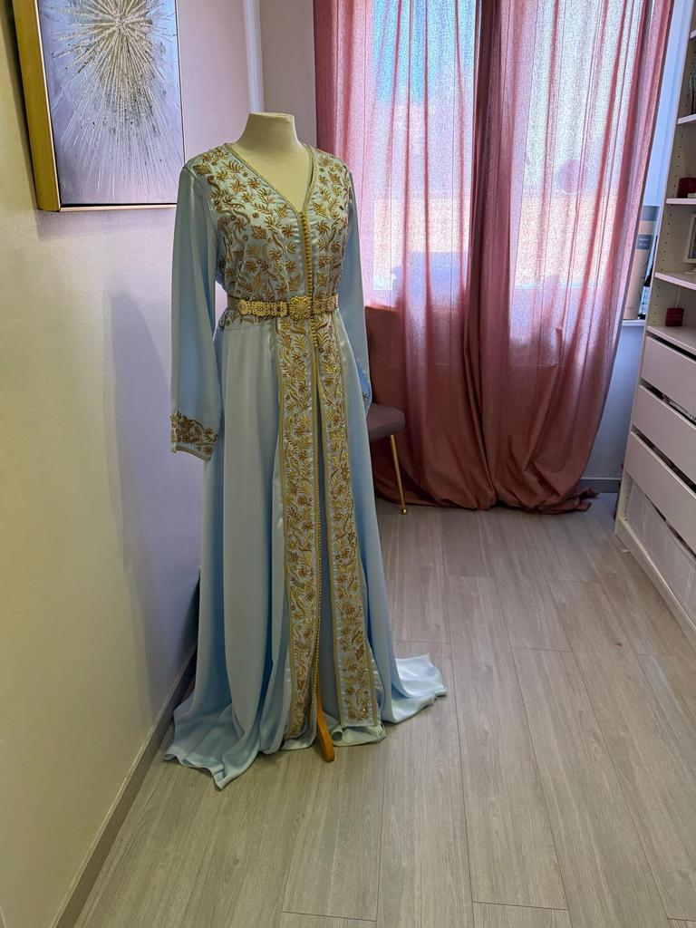Kaftan haute couture, Enlèvement, Comme neuf, Taille 42/44 (L), Autres types
