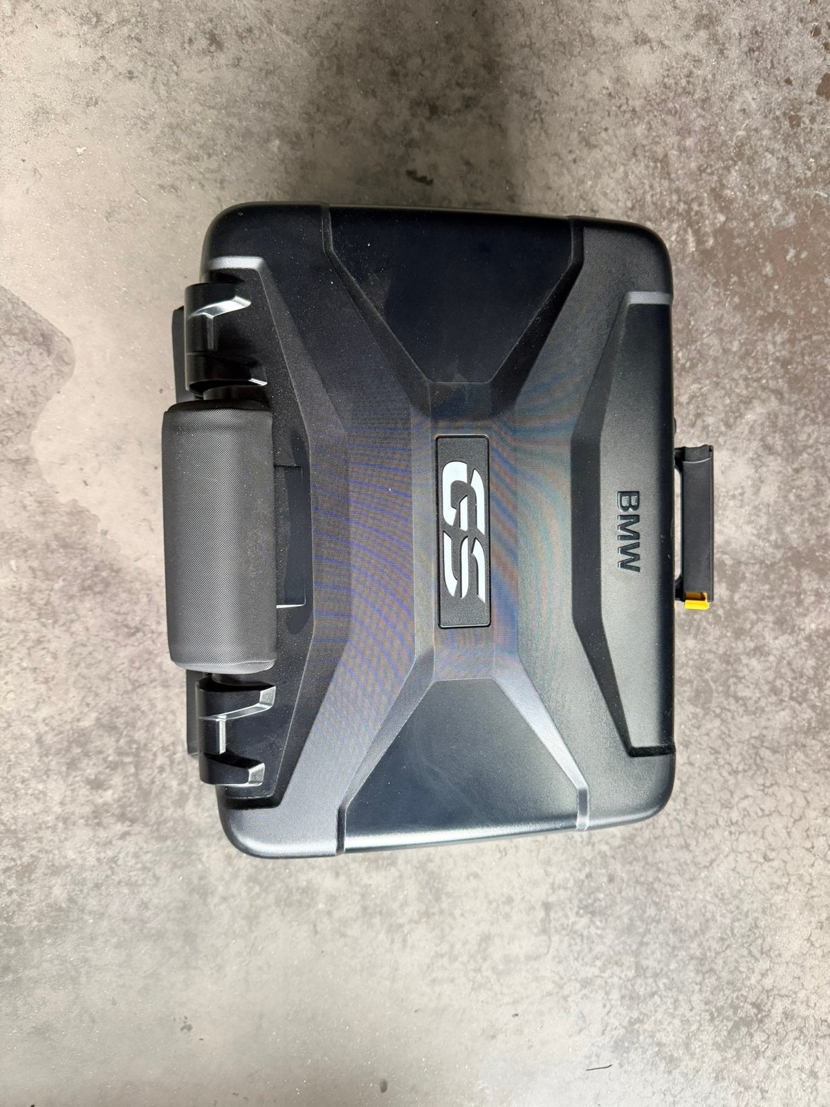 BMW Topkoffer Zwart GS (K50,K80,K81), Motoren, Ophalen, Zo goed als nieuw