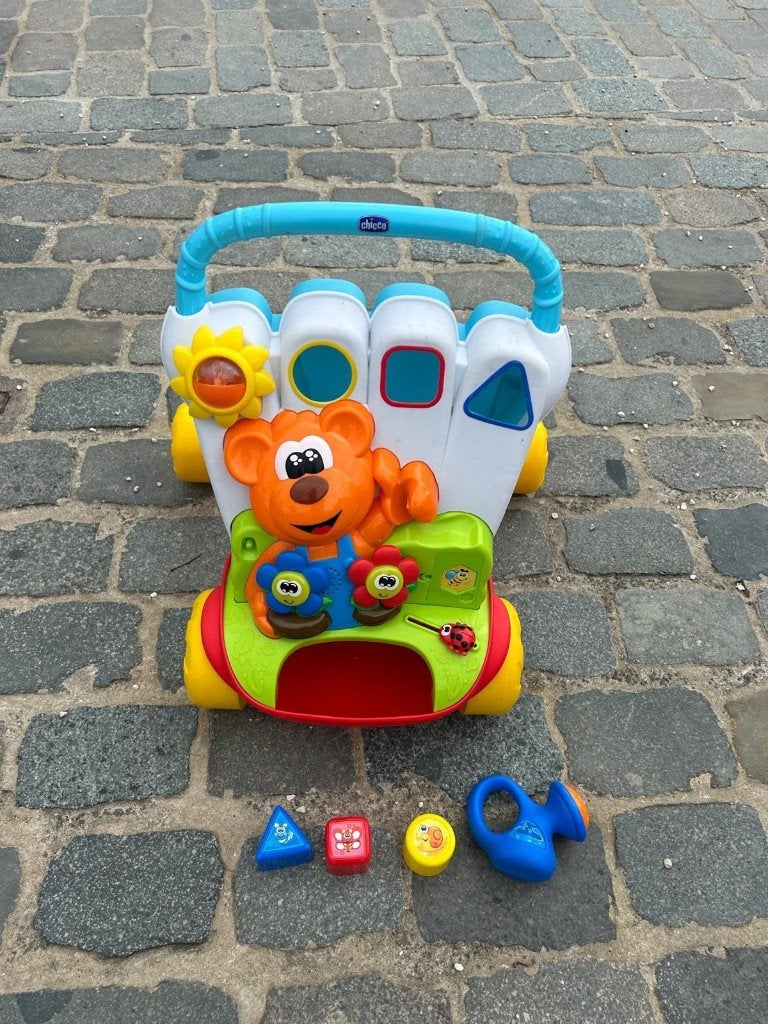 Chicco Baby Gardener 2-in-1 loopwagen, Kinderen en Baby's, Ophalen, Zo goed als nieuw, Overige typen, Met licht