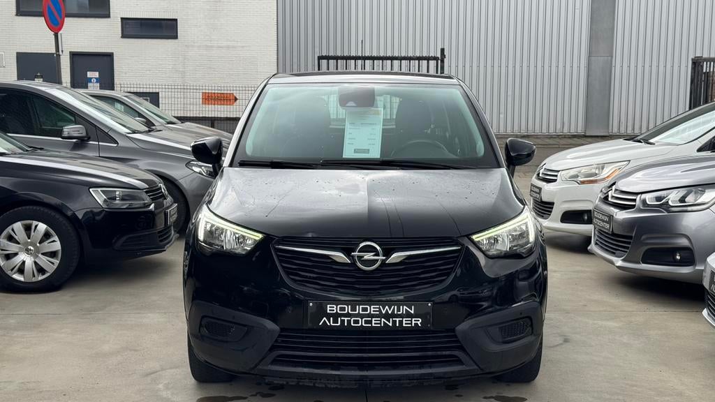 Opel Crossland X Benzine 86.xxxkm Topstaat 2021 Garantie, Stof, Zwart, Zwart, Handgeschakeld