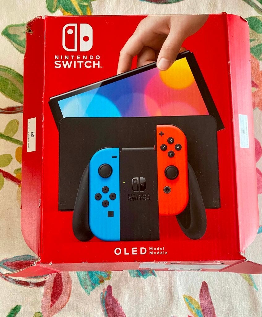 Nintendo Switch Oled, Games en Spelcomputers, Switch OLED, Ophalen of Verzenden, Met 1 controller, Gebruikt
