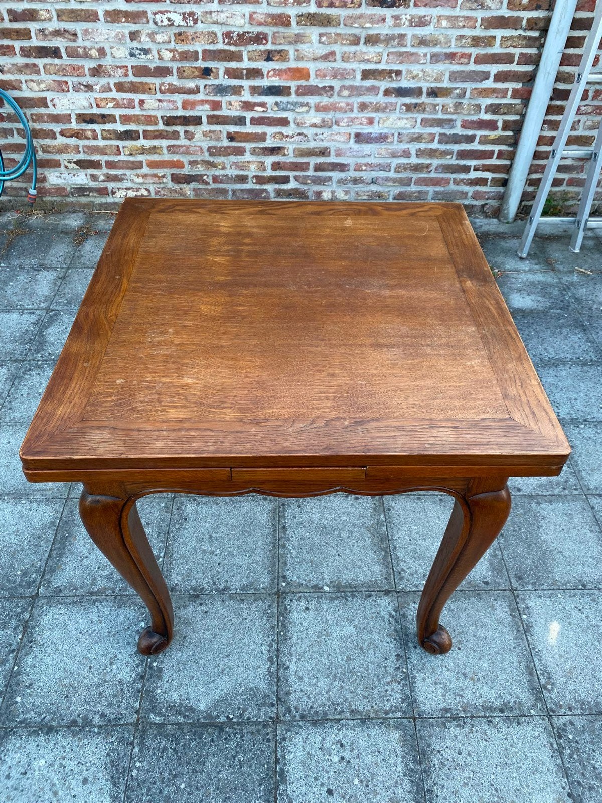 Tafel van massief hout, Ophalen, Gebruikt, 75 – 100, 100 tot 150 cm