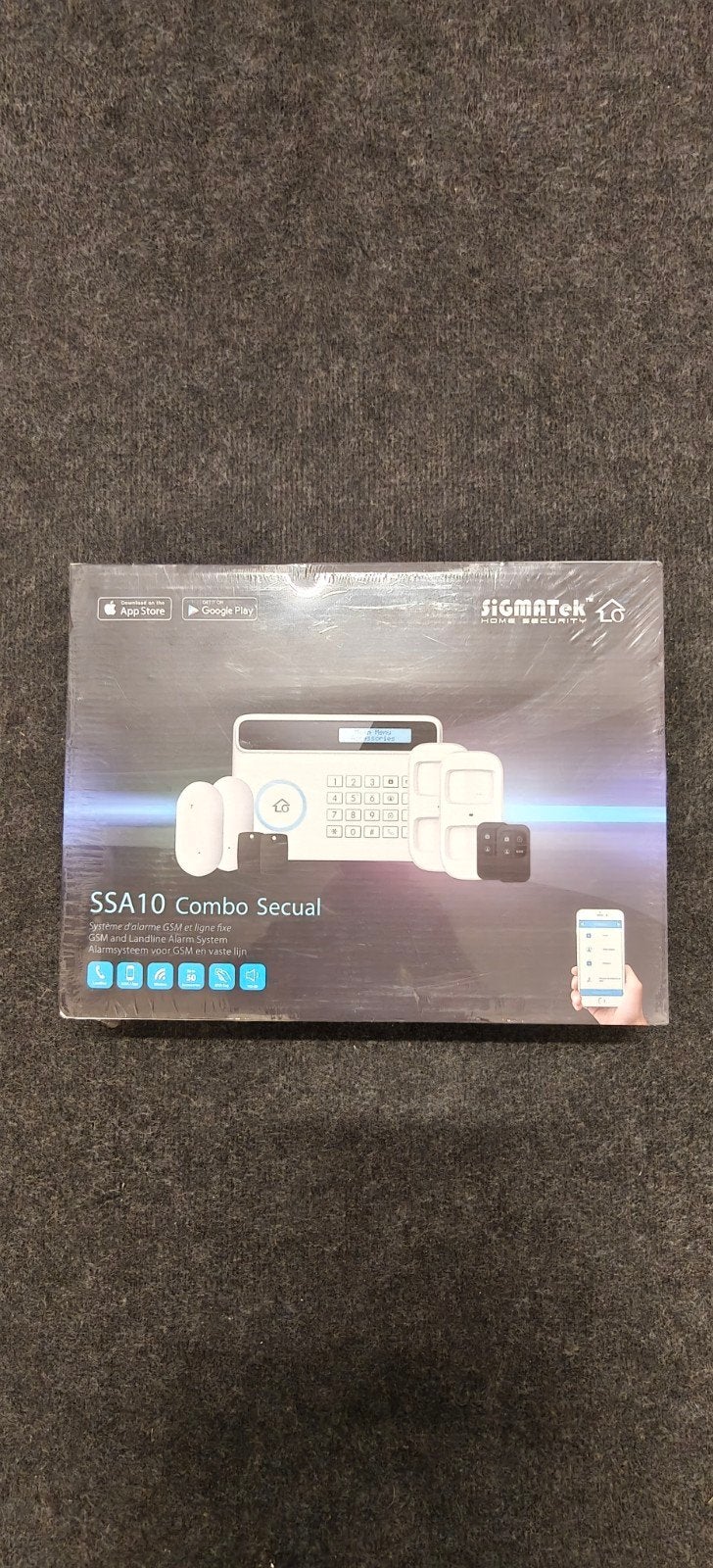 Sigmatek SSA10 Combo Secual — Système d'alarme GSM et ligne, Enlèvement ou Envoi