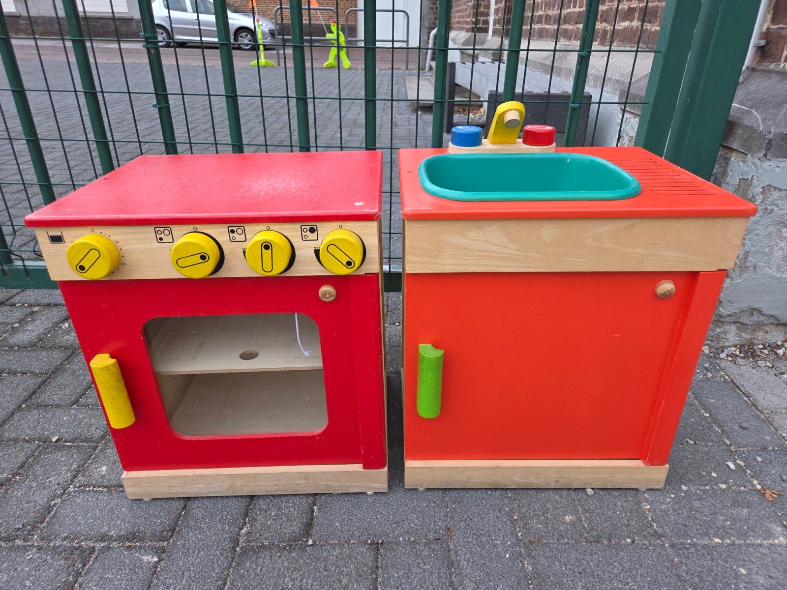 houten kastjes / keuken, Ophalen