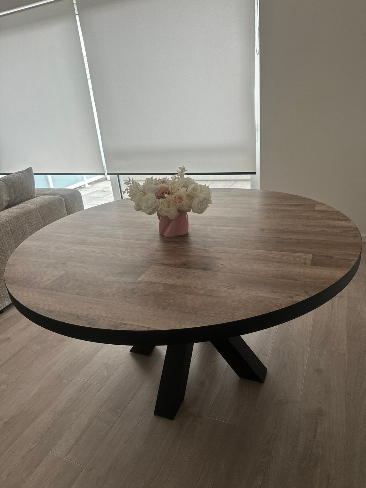 Moderne set salontafel + eettafel, Ophalen, Overige materialen, Nieuw, Modern met tijdloze uitstraling