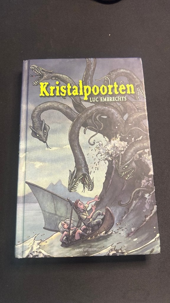 Kristalpoorten | Luc Embrechts Hardcover | Nederlands, Boeken, Ophalen of Verzenden, Zo goed als nieuw, Fictie, Luc Embrechts