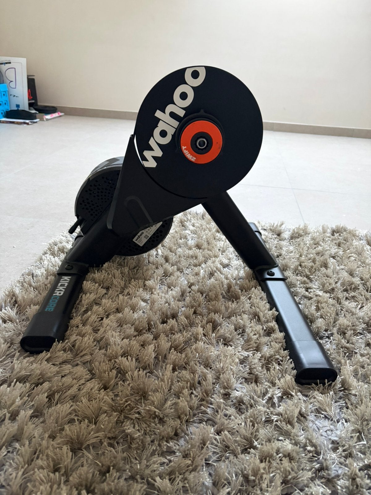 Wahoo Kickr Core 2 met Zwift Clog en Klick, Sport en Fitness, Wielrennen, Ophalen of Verzenden, Zo goed als nieuw