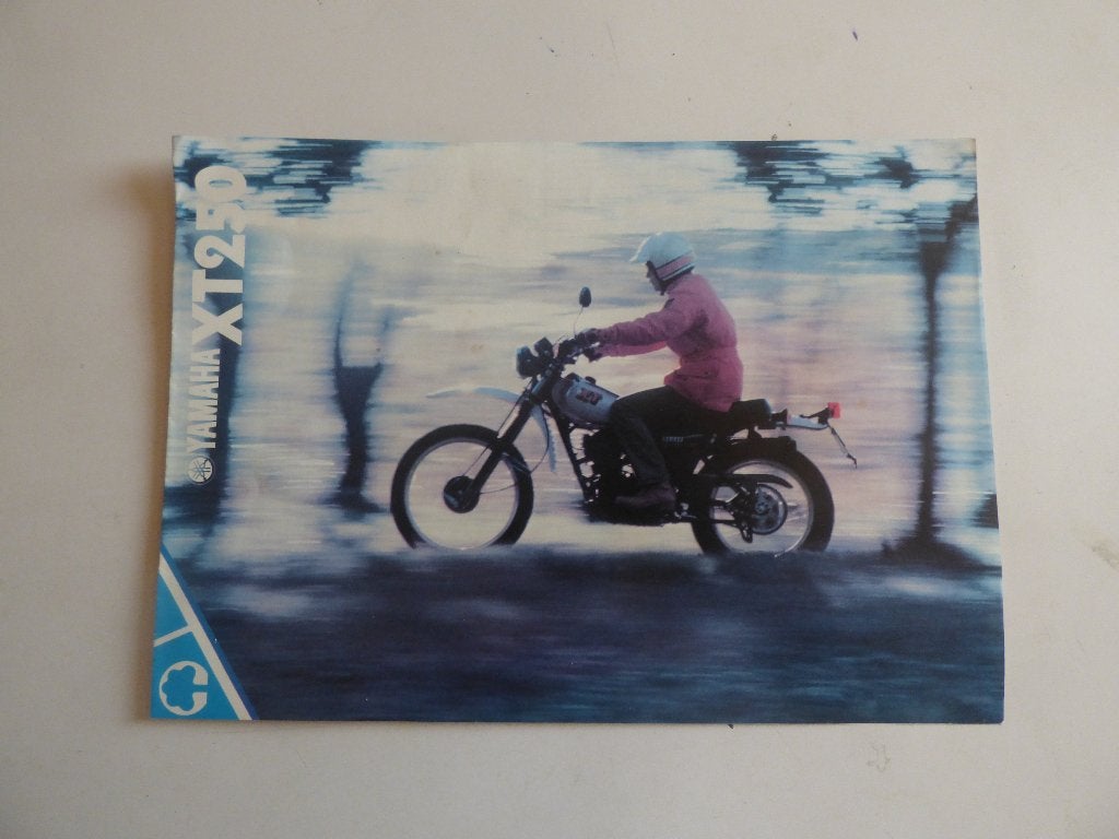 YAMAHA XT 250 FOLDER, Motoren, Handleidingen en Instructieboekjes, Ophalen of Verzenden, Yamaha