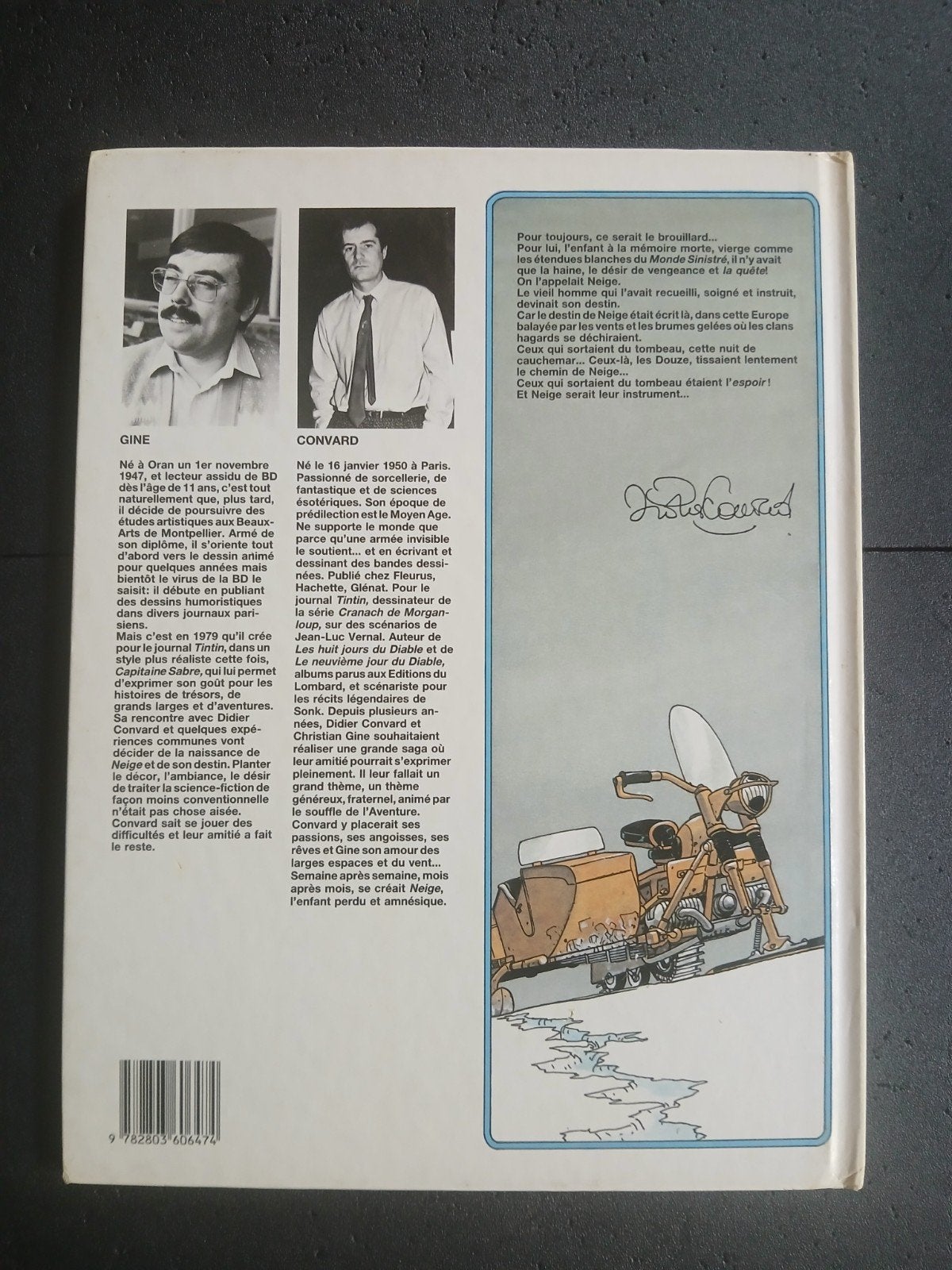Bd neige 1,EO, Livres, BD, Enlèvement ou Envoi