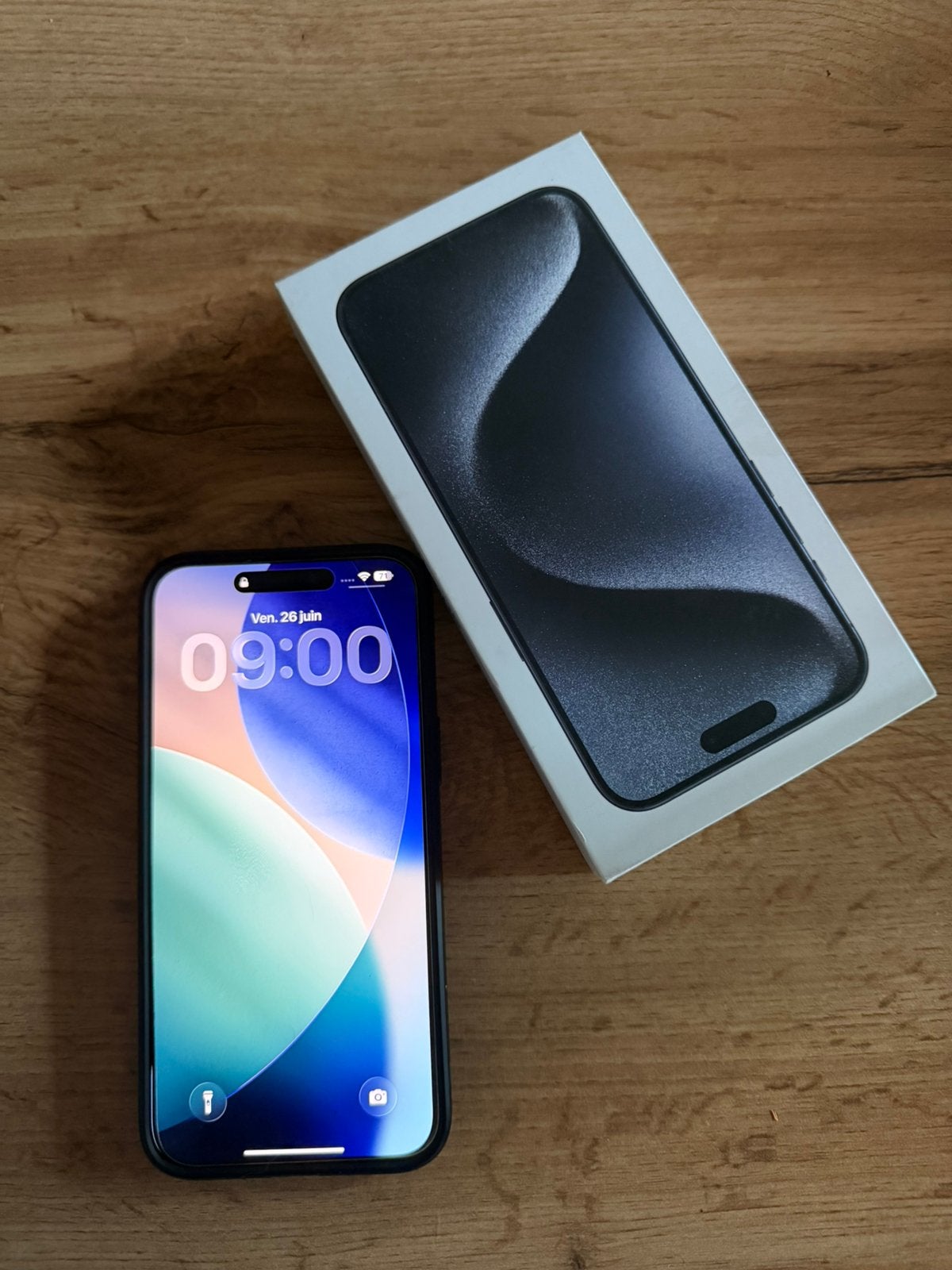 iPhone 15 Pro Max, 256 GB, IPhone 15, Blauw, Ophalen of Verzenden