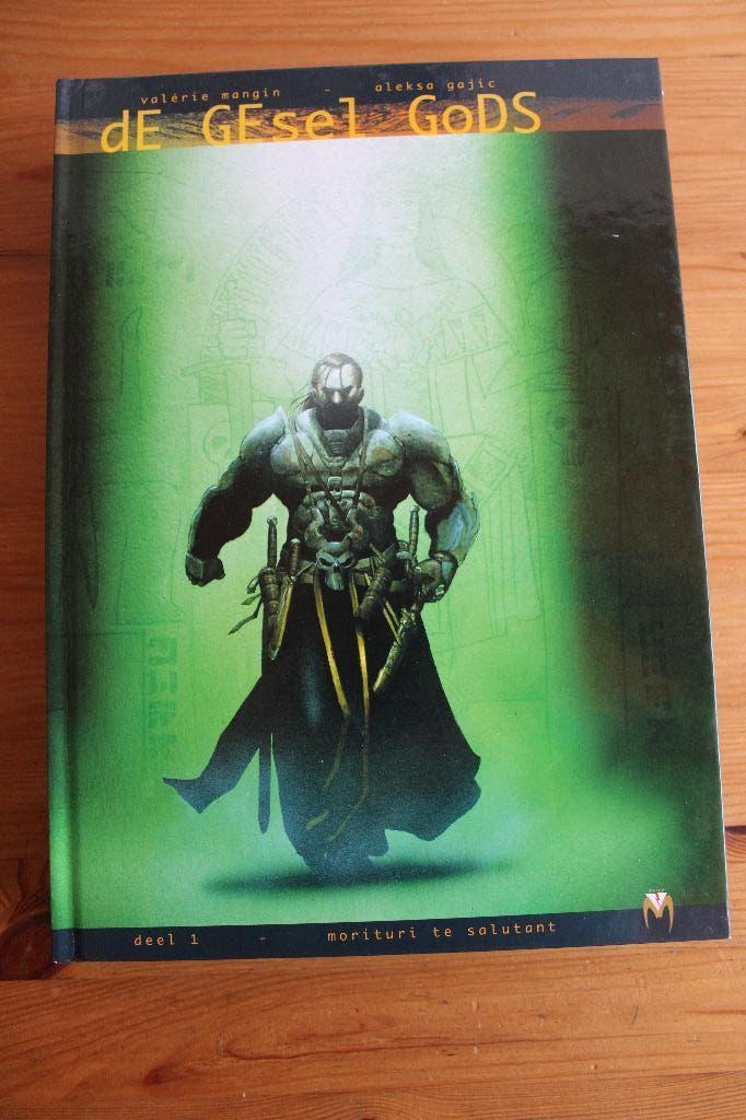 De gesel Gods                    HC, Boeken, Mangin- Gajic, Ophalen of Verzenden, Zo goed als nieuw, Meerdere stripboeken