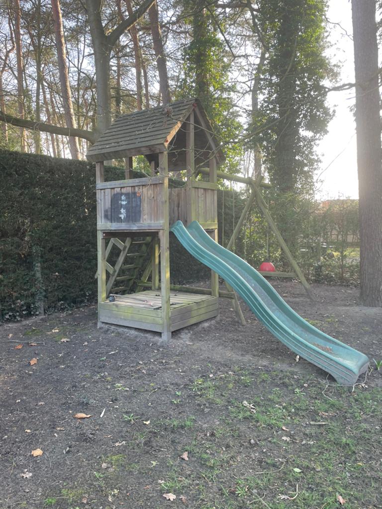 Speeltuig voor in de tuin, Kinderen en Baby's, Speelgoed | Buiten | Speeltoestellen, Ophalen, Gebruikt, Glijbaan