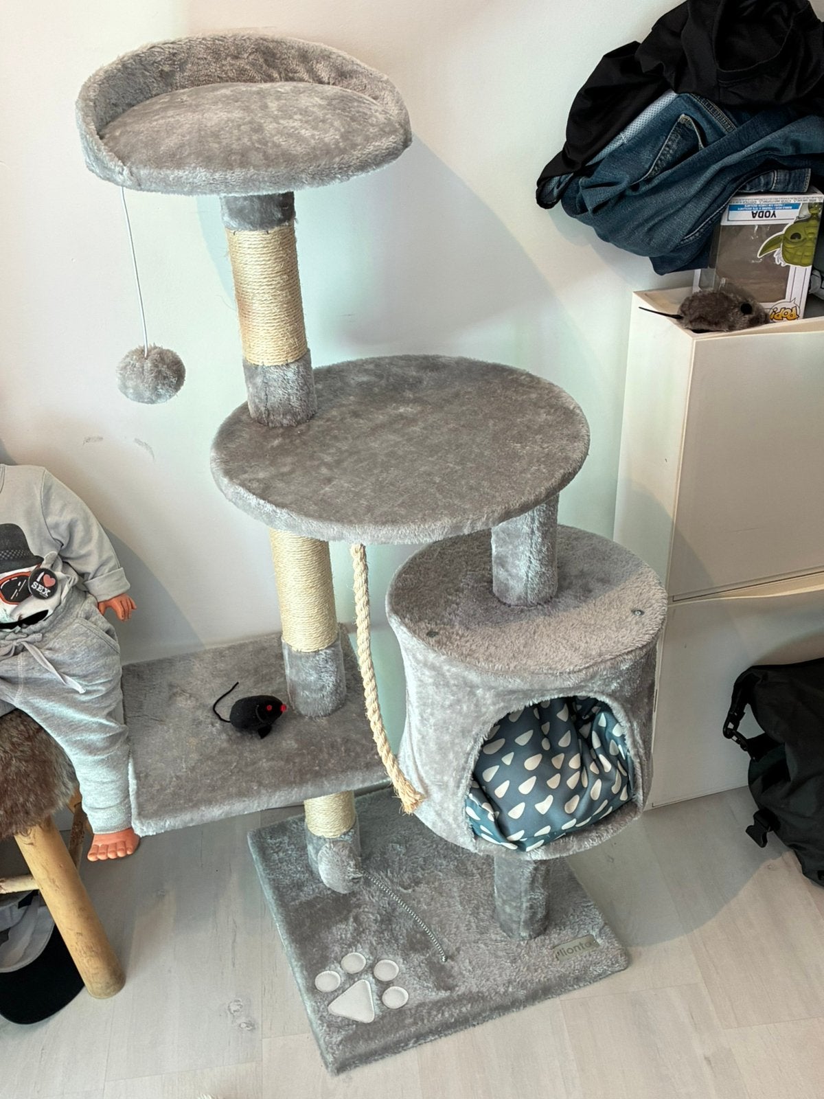 Grote kattenboom, Dieren en Toebehoren, Ophalen, Zo goed als nieuw
