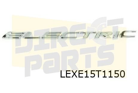 Lexus UX (3/19-) embleem tekst "ELECTRIC" zijkant Origineel!, -, Verzenden, -, Nieuw